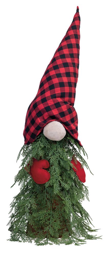 37.5"H Santa Christmas Gnome Tree