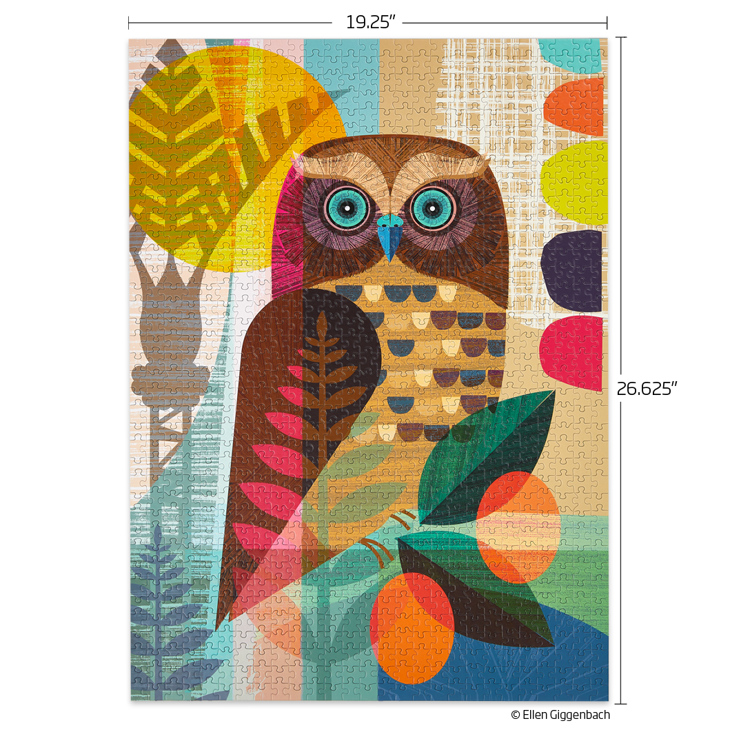 Ruru Owl | 1000 Piece Jigsaw Puzzle