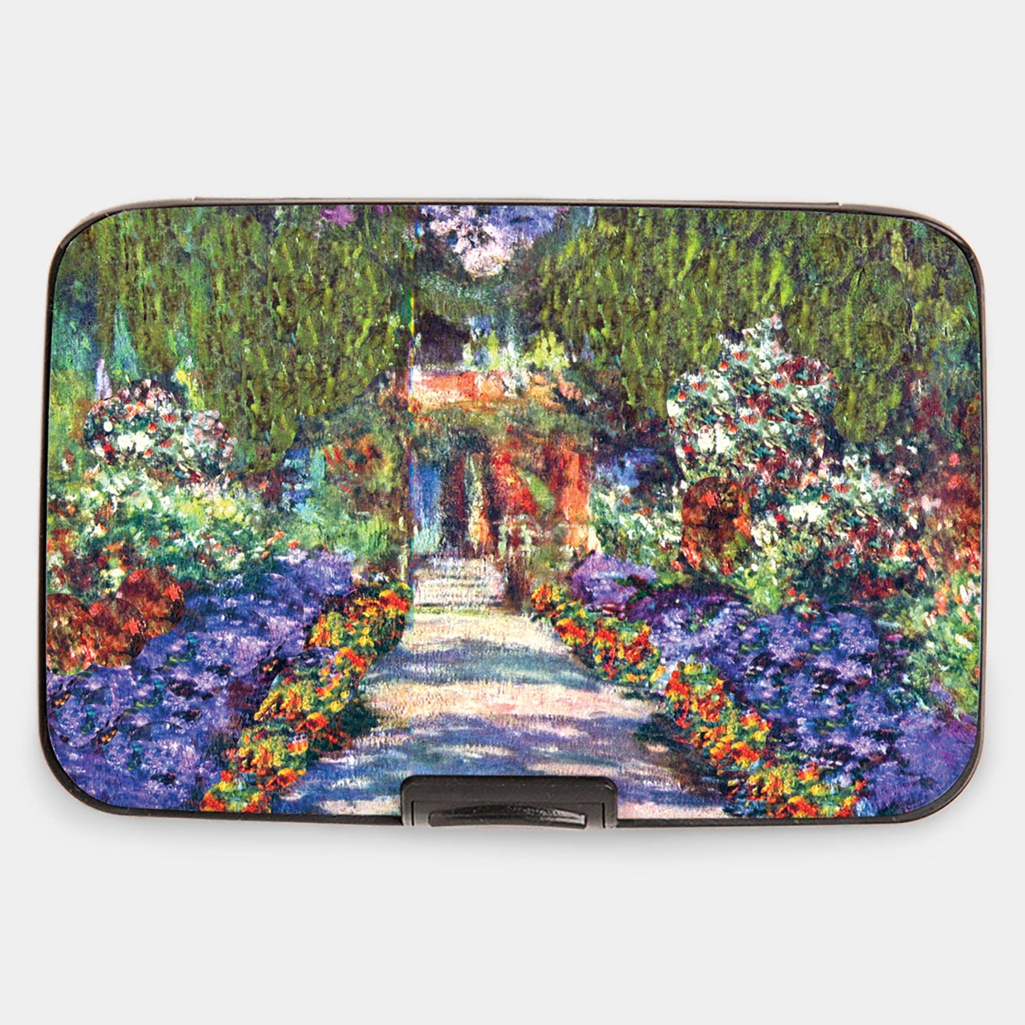 Monet - Garden At Giverny Armored Wallet