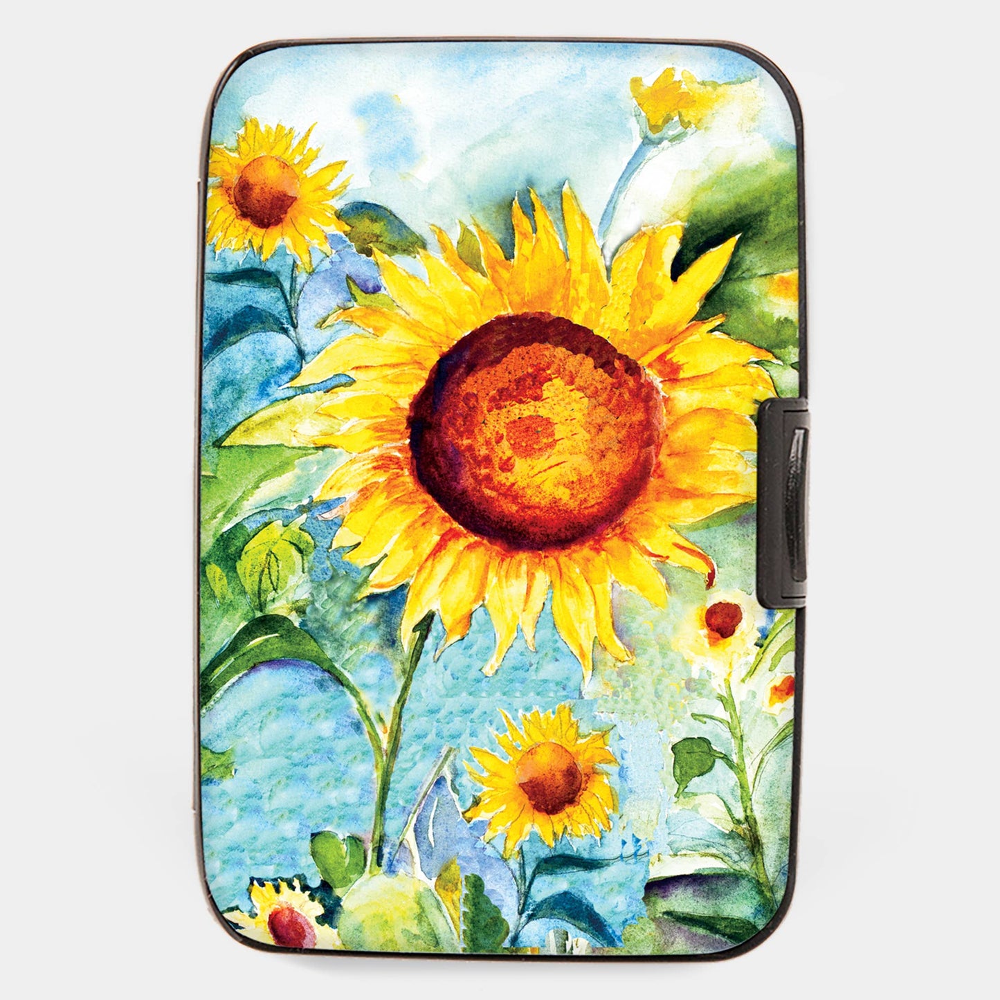Painted Sunflower Armored Wallet