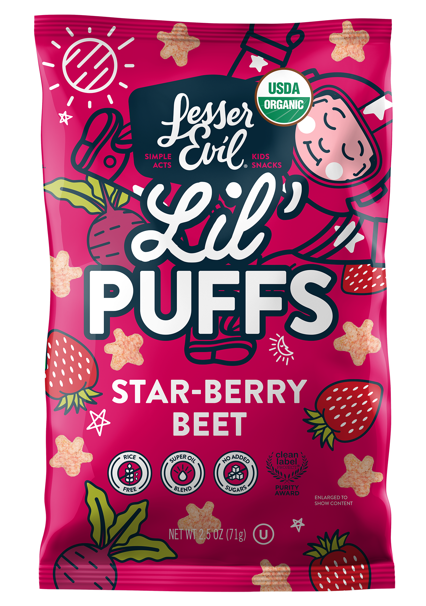 Lil' Puffs, Star-berry Beet