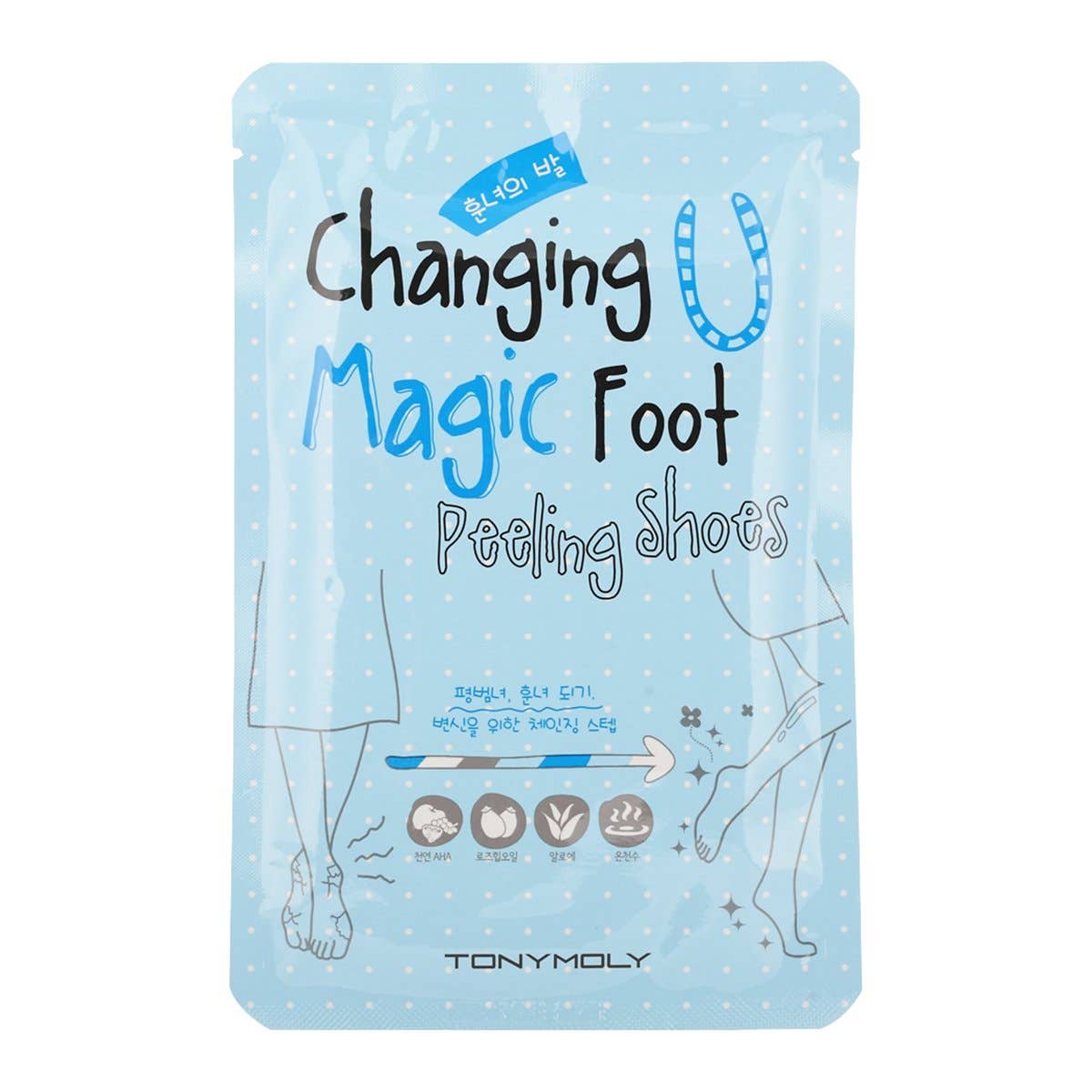 Changing U Magic Foot Peeling Shoes