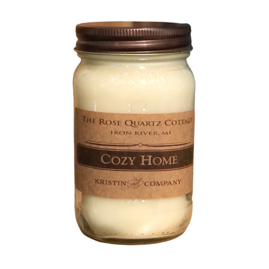 Cozy Home Mason Jar Candle